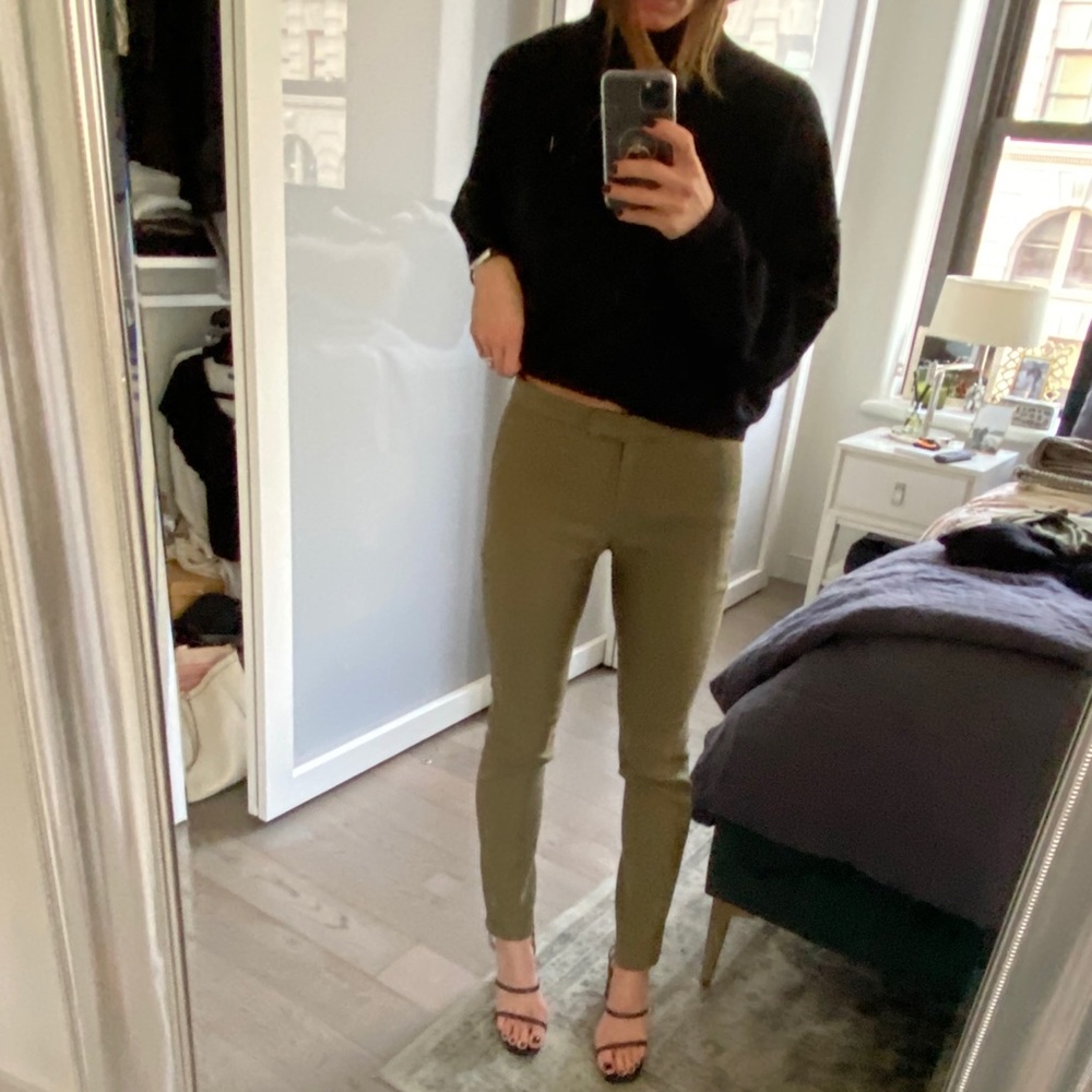 J. Crew Pique Slim Fit Trousers